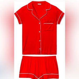 Nordstrom short pj set. Red